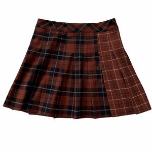 Aritzia Sunday Best Plaid Pleated Mini Skirt
